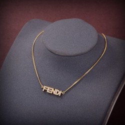 The latest fashionable logo necklace 2023SS FENDI Fendi